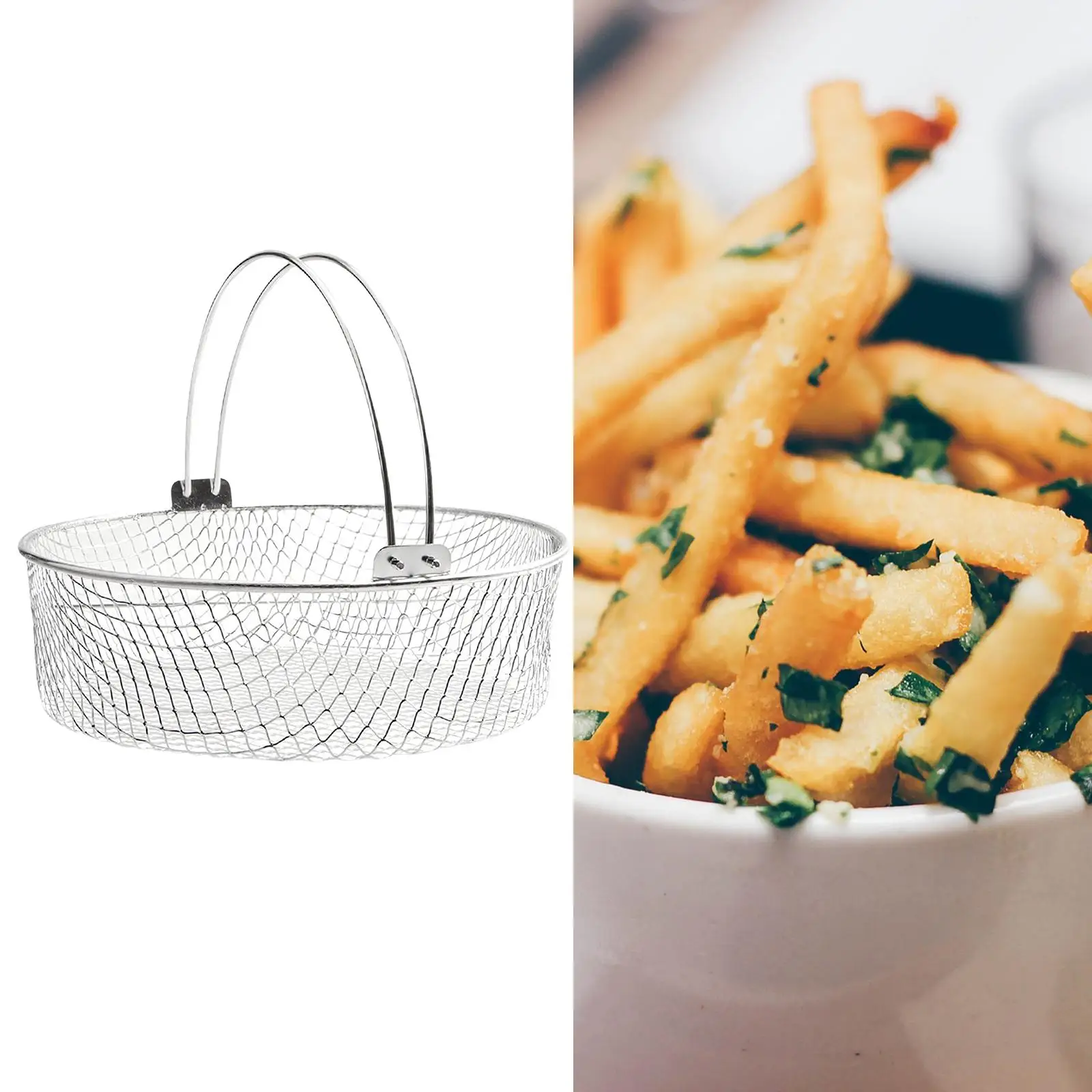 Food Grade Air Fryer Basket Air Fryer Accessories Cooking Tool for Home