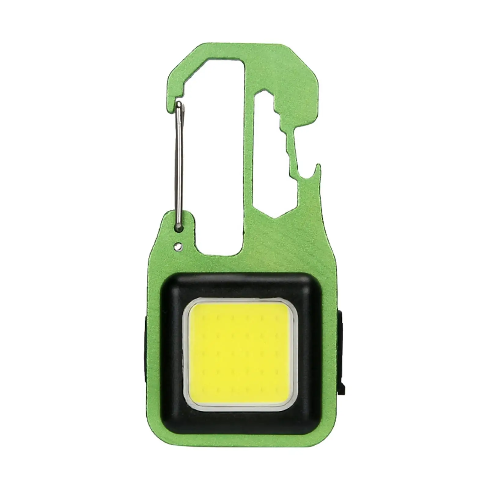 Compact COB flashlights Bottle Opener Keychain  