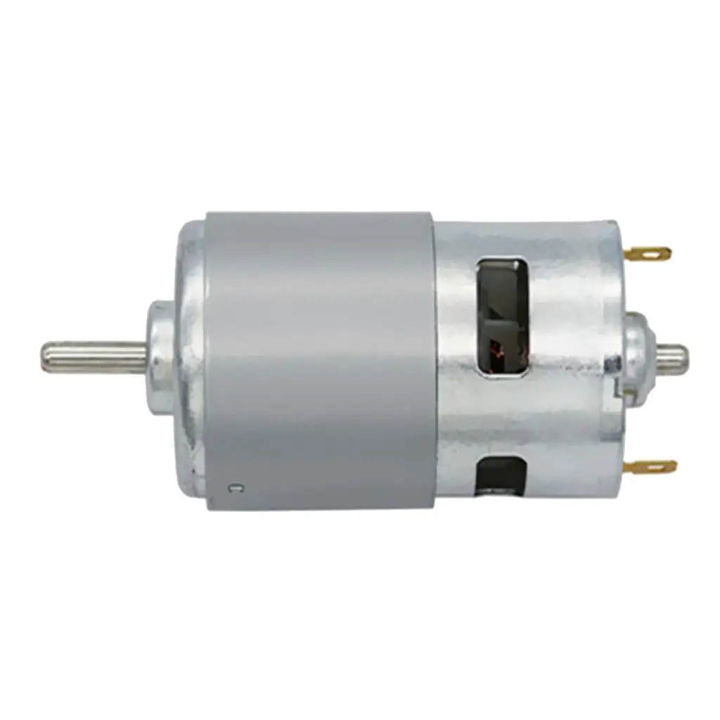 1 piece shaft motor 775 motor spindle motor ball bearing 12V DC shaft motor