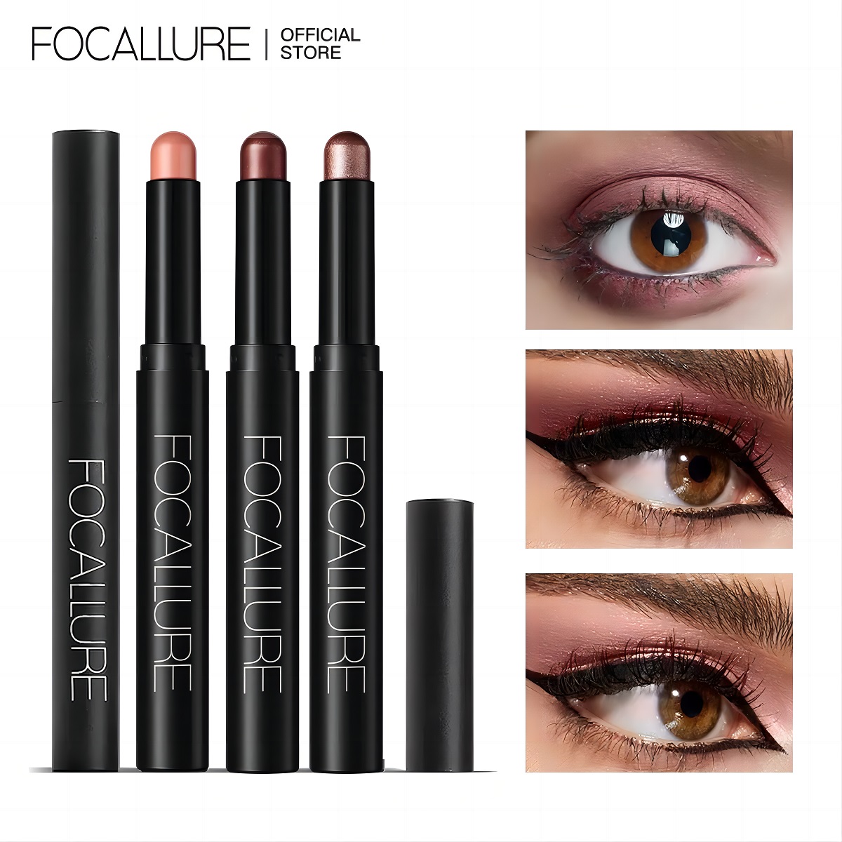 Best of FOCALLURE 24 Colors Pearlescent Eyeshadow Pencil Waterproof Glitter Shimmer Pigment Eye Shadow Liner Stick Eyeliner Makeup Tools Reviews & Tips