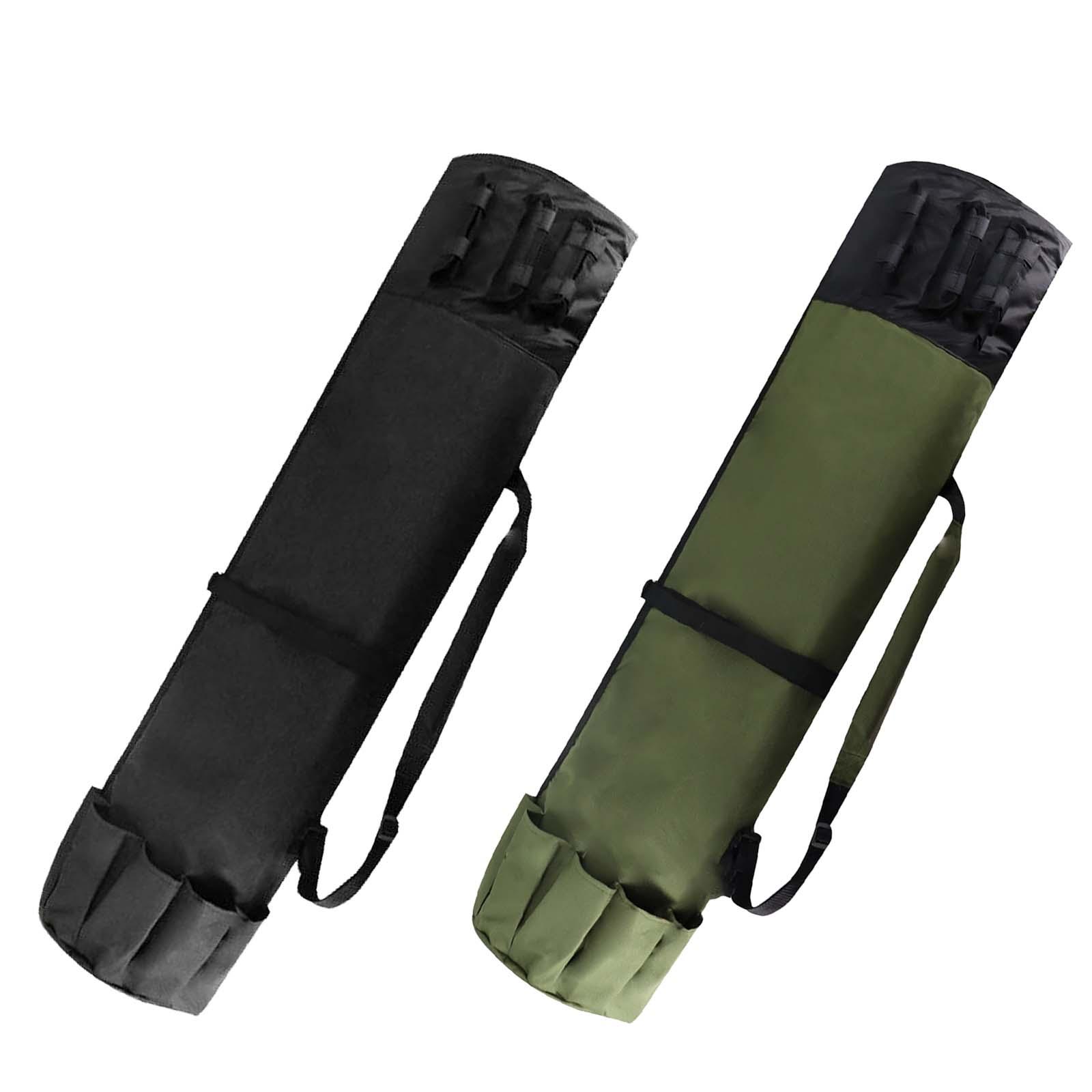 Fishing Rod Bag Fishing Gear Shoulder Bags Outdoor Travel Oxford Cloth Organizer Rod Holder for Fishing Gifts Men Traveling