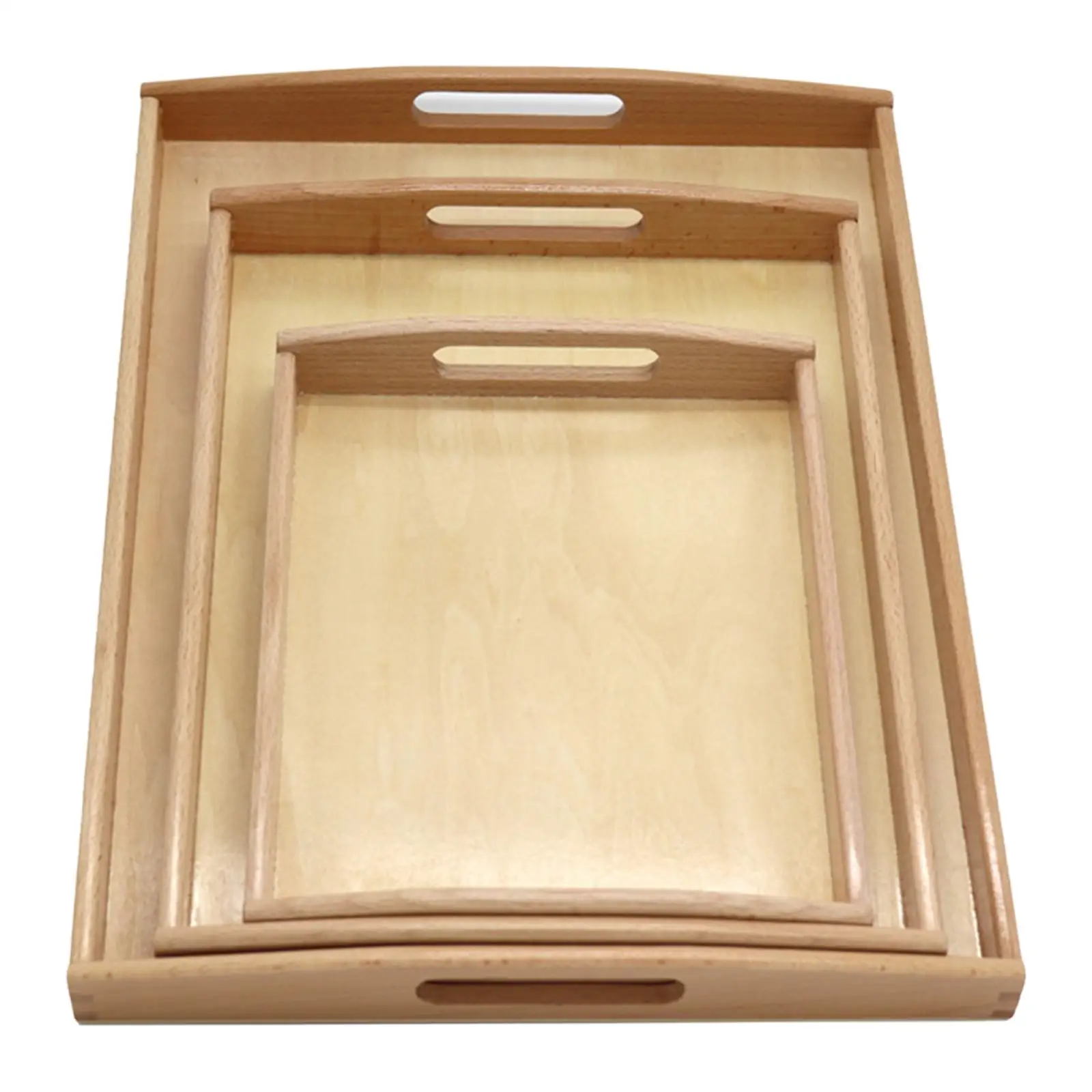 Montessori Wooden Tray Montessori Sand Tray Toy for 