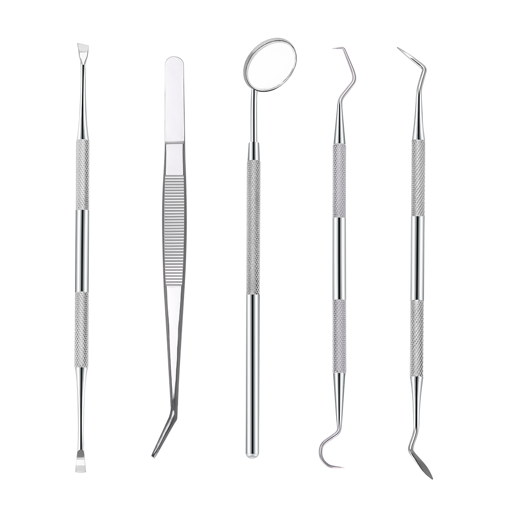 Best of Stainless Steel Dental Mouth Mirror Steel Tweezers Elbow Probe Dentist Instrument Teeth Cleaning Whitening Dentistry Reviews & Tips