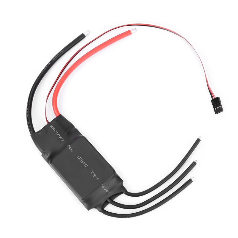 Contrôleur de vitesse électrique sans balais Rc 80A ESC avec