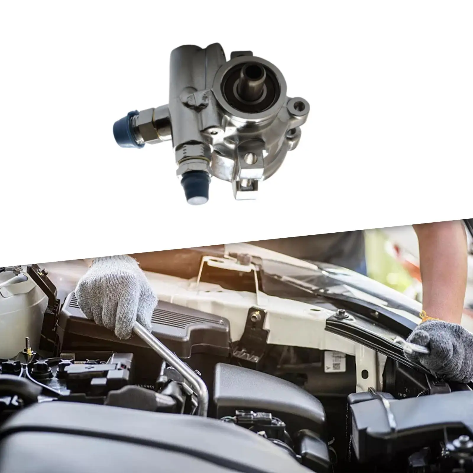 Power Steering Pump, Power Assist Pump, Professional High Performance Sturdy Repair Part