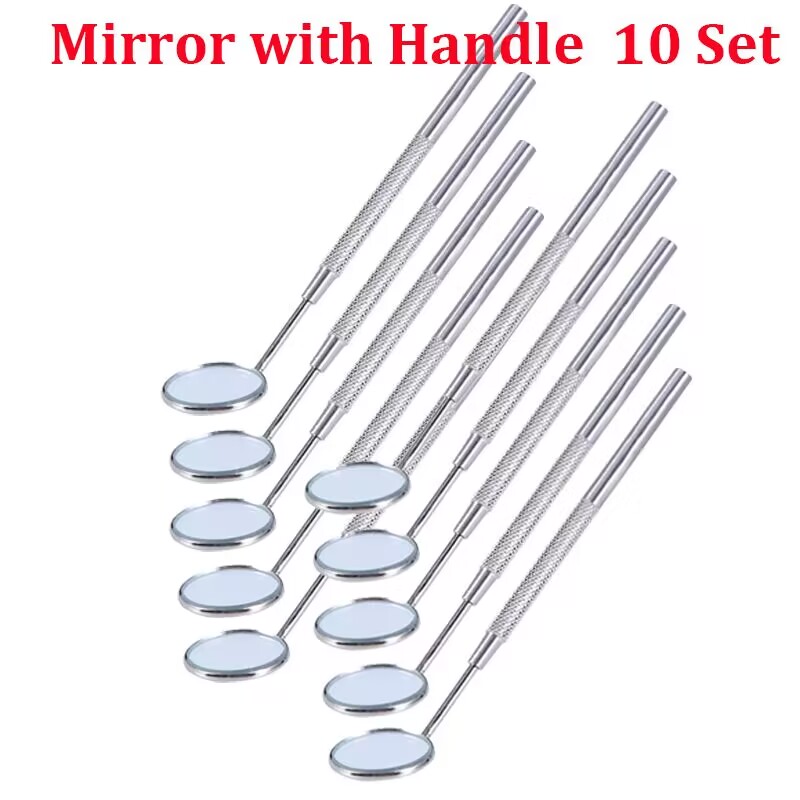 Best of Dental Mouth Mirror Handle Multiple Size Stainless Steel Dental Care Mouth Mirror Teeth Whitening Dentistry Instrument Tools Reviews & Tips