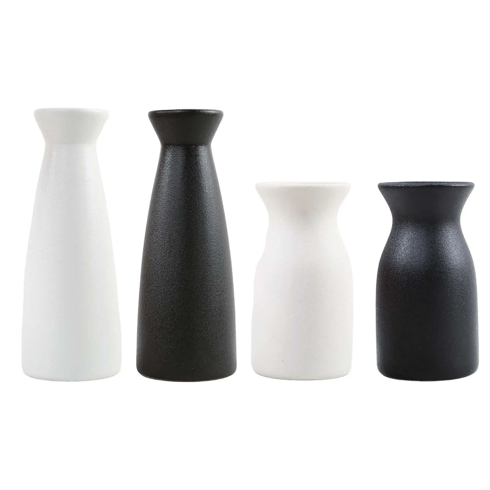 Nordic Ceramic Flower Vase Flowerpot Decorative Table Centerpieces Craft Desktop Vase for Home Dinner Wedding Entryway Mantle