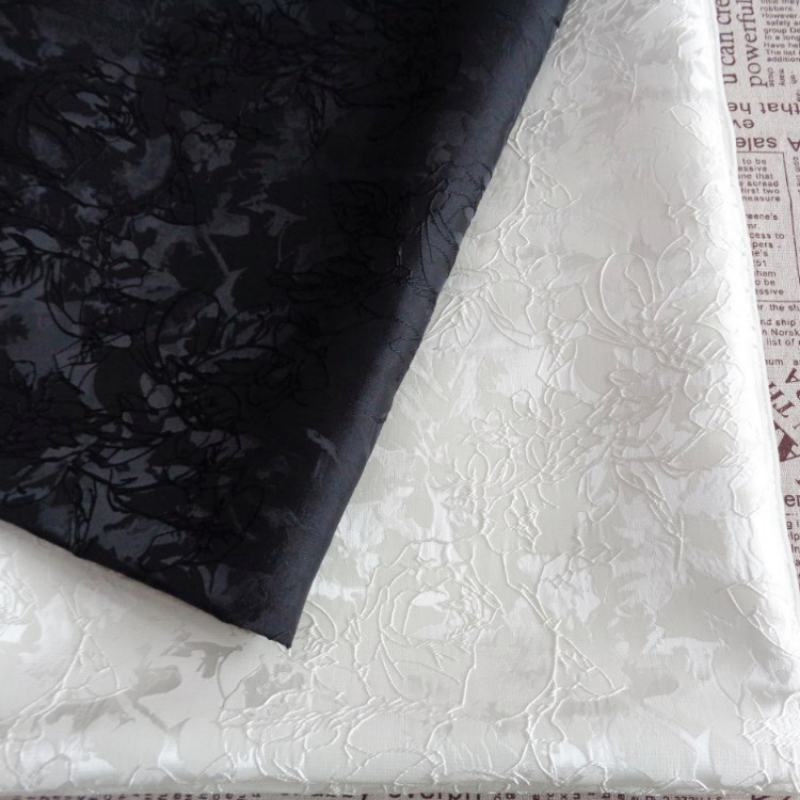 100*145cm schlichte Muster Kleidung Jacquard dunkle Muster Stoffe zum Nähen Anzug Cheong sam Kleid Möbel dekorative Stoff – Detail 8
