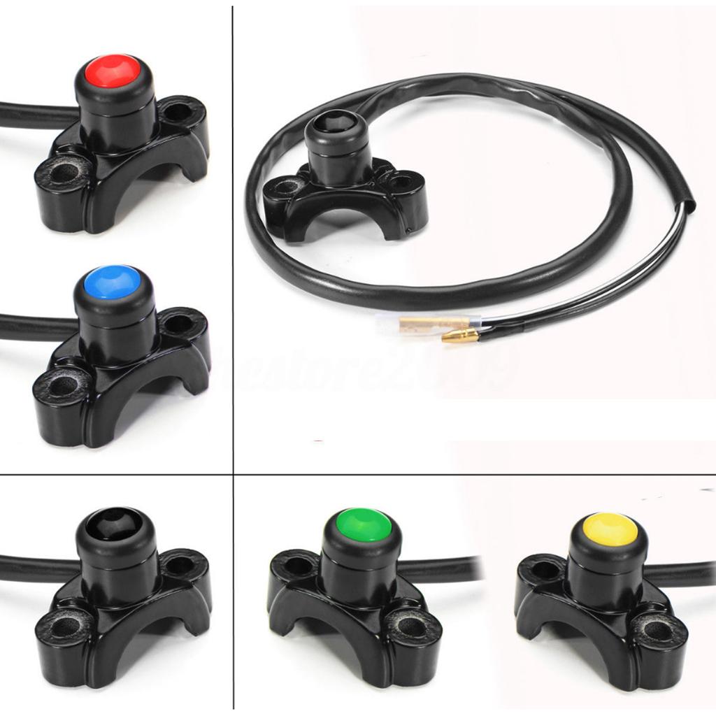 Universal Motorcycle Kill Switch Keys Engine Stop Start Button for ATVs Quad Dirt Bikes Handlebar Mount moteur d'interrupteur Universal Motorcycle Kill Switch Keys Engine Stop Start Button for ATVs Quad Dirt Bikes Handlebar Mount moteur d'interrupteur