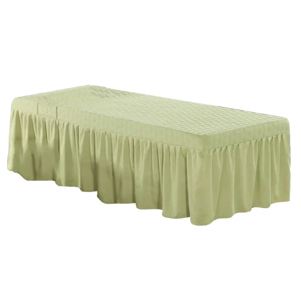 Massage Table Skirt Beauty Salon Bed Valance Sheet Cover Fit Bed within 73x28inch