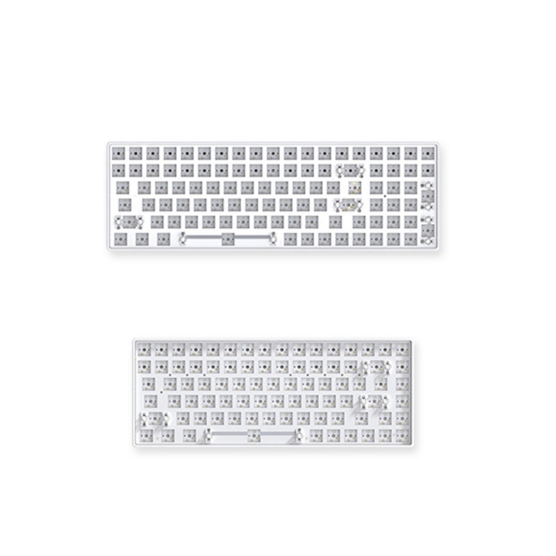 teclado mecânico personalizado, 84 100 teclas, troca