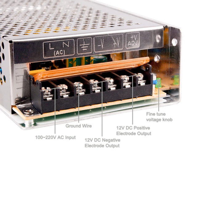 グランドセール DC 12V 5V Supply Power Switching Power 110V AC 24V Supply 電設用部品・資材
