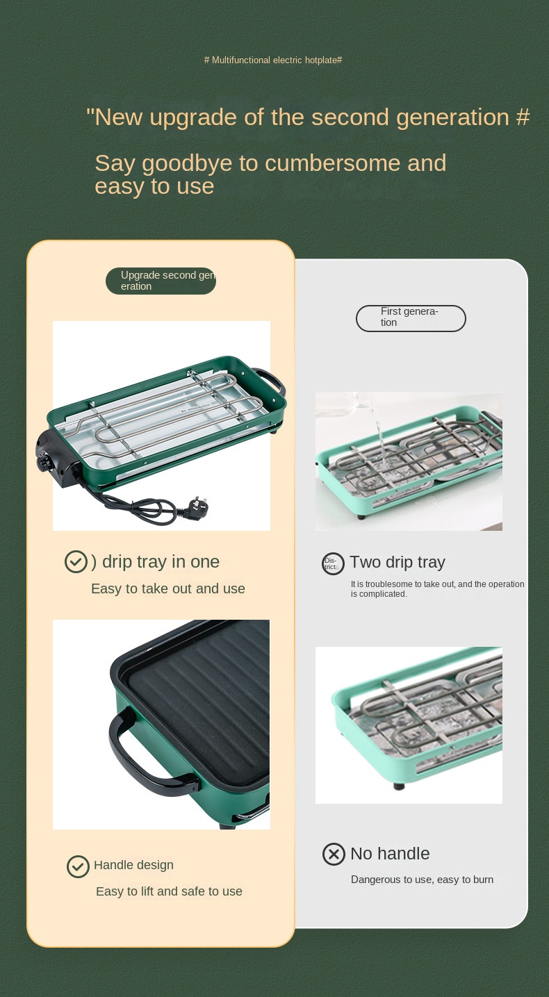 Title 12, Electric grill: household multi-functional elec...