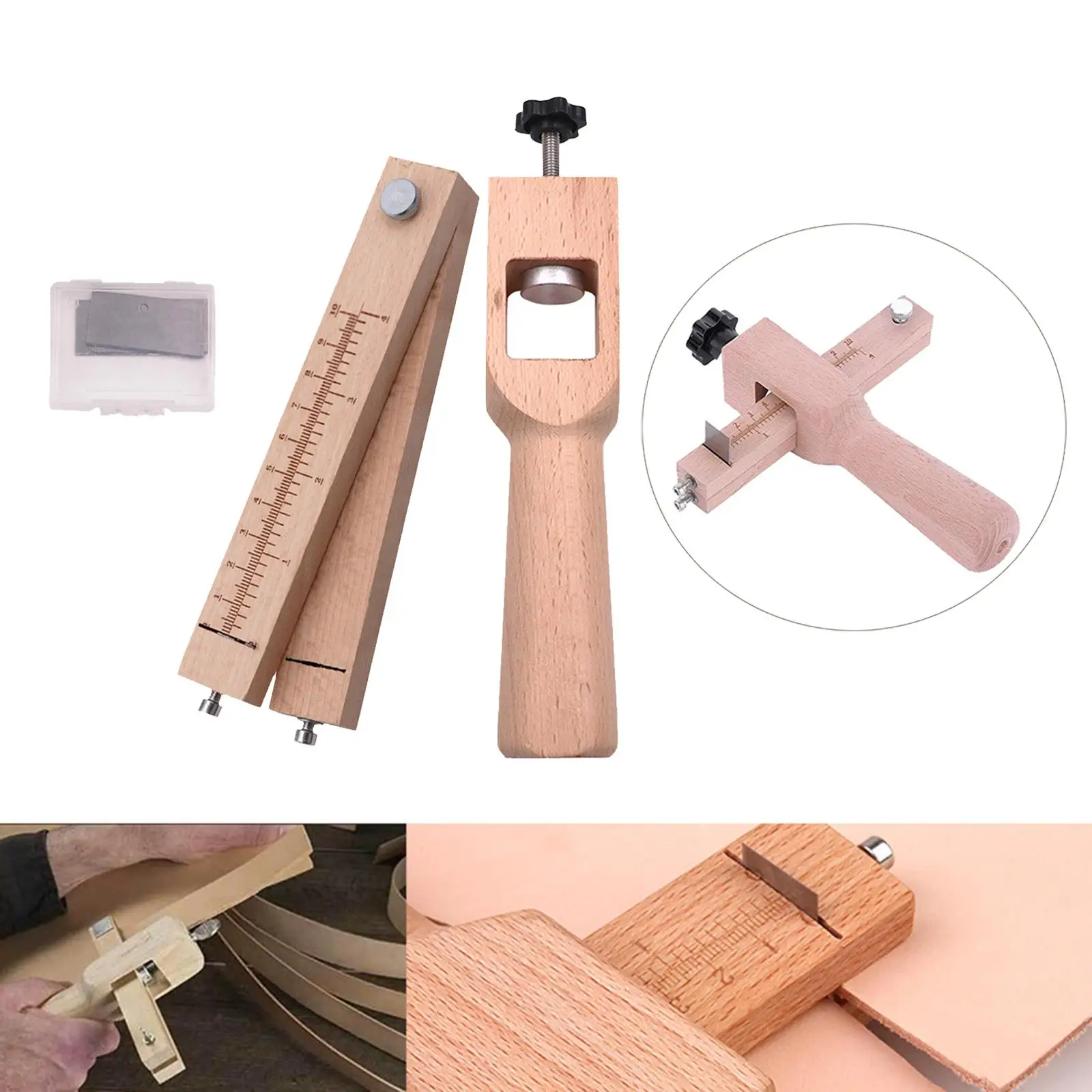 Leather Strap Cutter Leather Craft Tool Strap Cutter Strip and Strap Cutter DIY Hand Cutting Tool