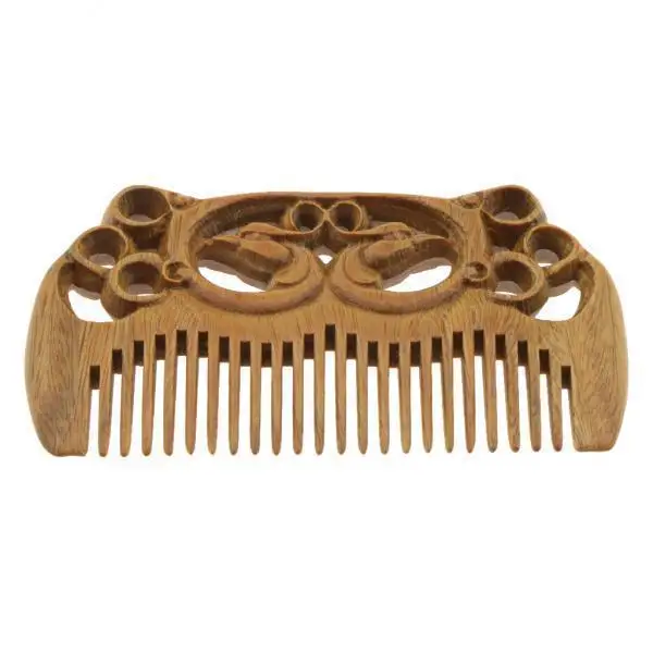 2X Wide Tooth Comb HairDetangler Massage Comb Antistatic