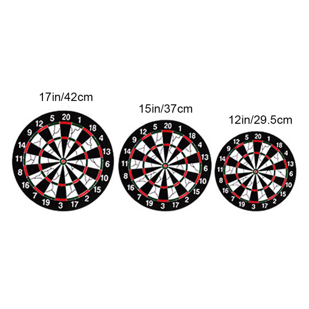 Title 11, 12/15/17inch Wall Mount Dart Boards Double Side...