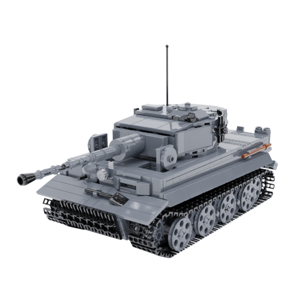 Gobrick MOC Военная серия Panzerkampfwagen VI Tiger 1 танк, строительные  блоки, Германия, бронированный автомобиль, кирпичи, игрушки для детей,  подарки | AliExpress