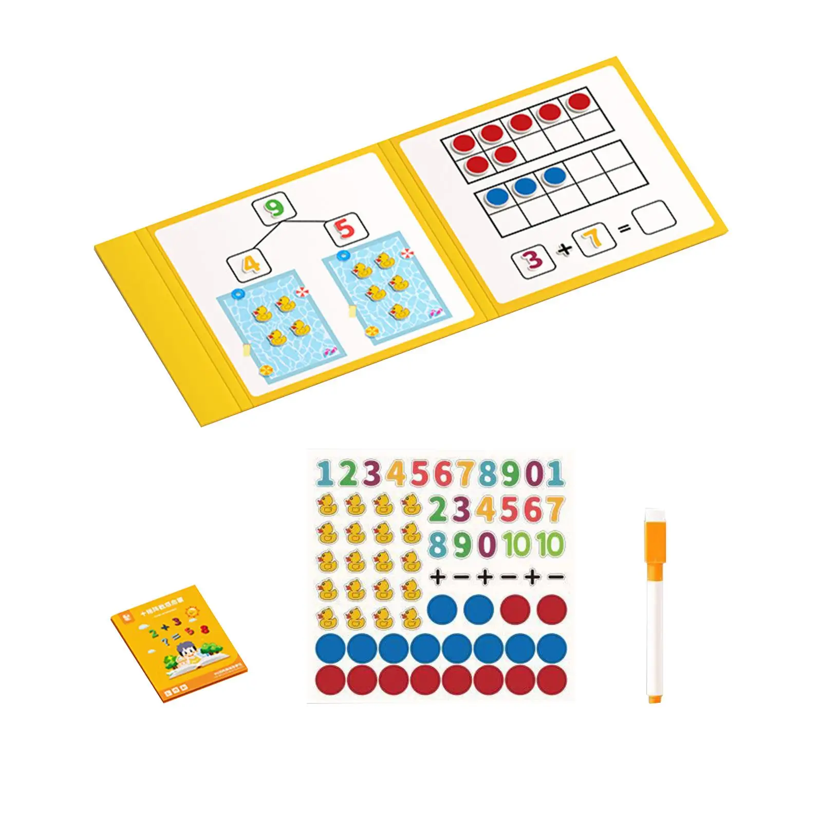 Number Learning Counting Arithmetic Learning Montessori Numbers Decomposition Math Toys for Game Travel Activities Role Play