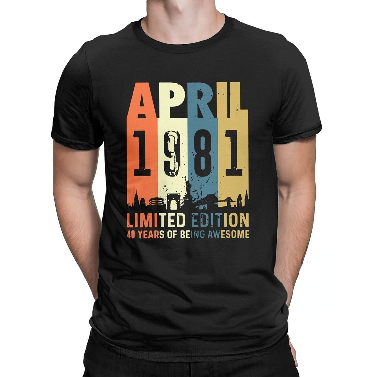 Title 5, Vintage T-Shirt 42 Jahre altes Outfit Geschenke...