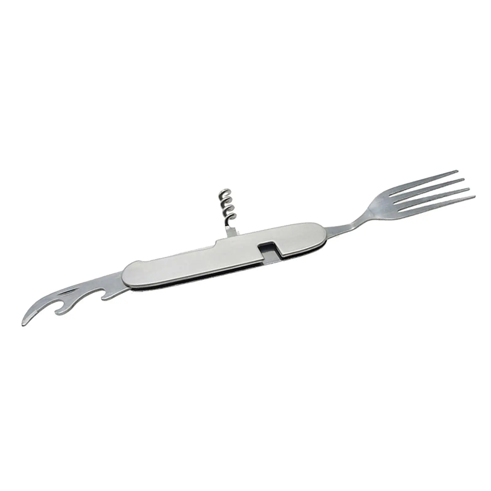 5 in 1 Camping Utensils Foldable Flatware Cookware Dinnerware Camping Cutlery