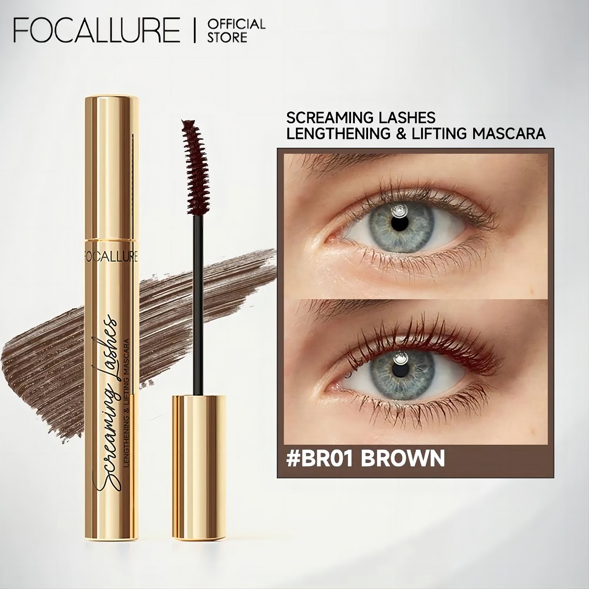 Best of FOCALLURE Black Mascara Waterproof Long-wearing Long-lasting Fast Dry Eyelash Extension Curling Lengthening Makeup Cosmetics Reviews & Tips