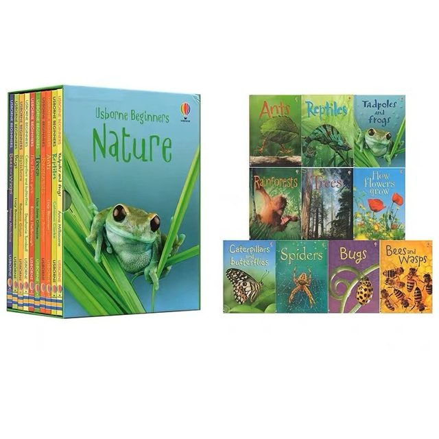 Usborne Beginners Series Science Collection 10 Books Box Set