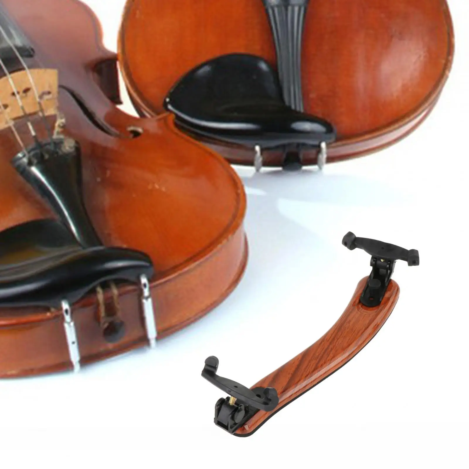 Violin Shoulder Rest Height Adjustable Feet Professional Violin Parts Shoulder Stand for Professionals Beginner Adults