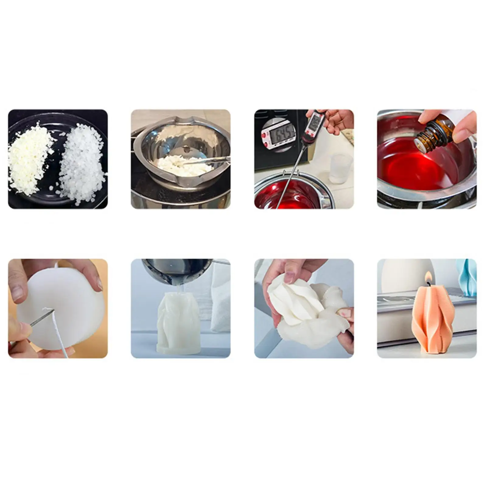 3D Silicone Model, Resin Casting Candle Making, Clay Crafts Handcraft Plaster DIY Decoration Supplies