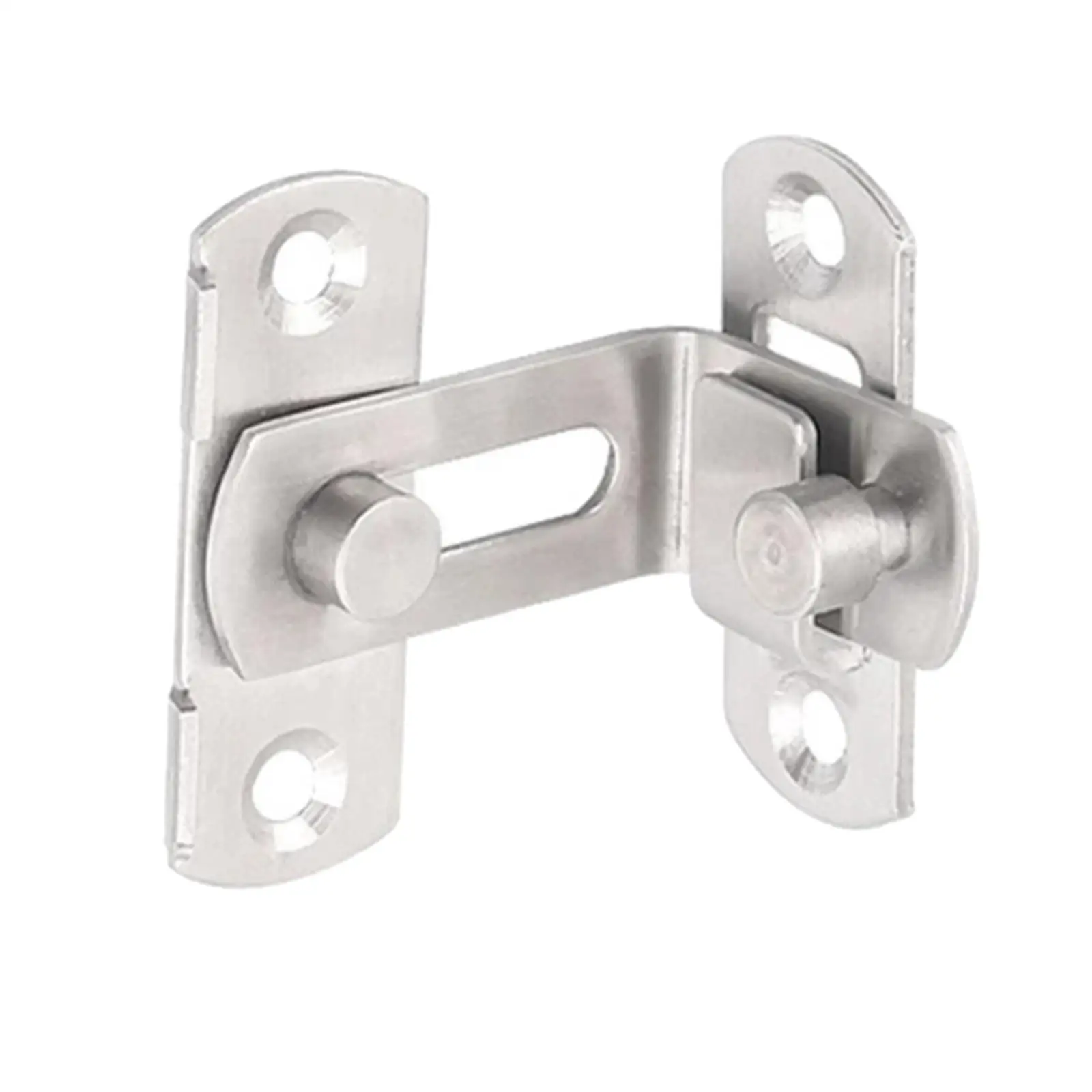 Stainless Steel Door Lock 90 Degree Door Locks for Indoor Outdoor Cabinets Home Garage Bathroom