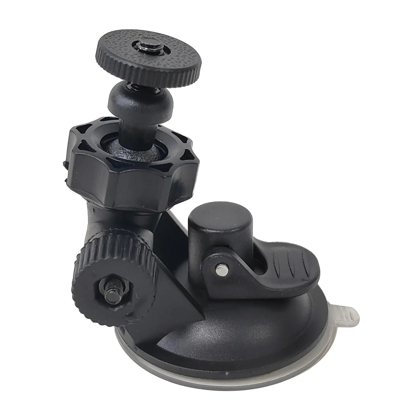 Suction Cup Car Camera Mount Holder Flexible Car Interior Accessories 360 Degree Rotation for Go 3 Sports Cameras Vlogging