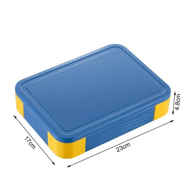 1 piece multi grid lunch box with cutlery set｜TikTok Search