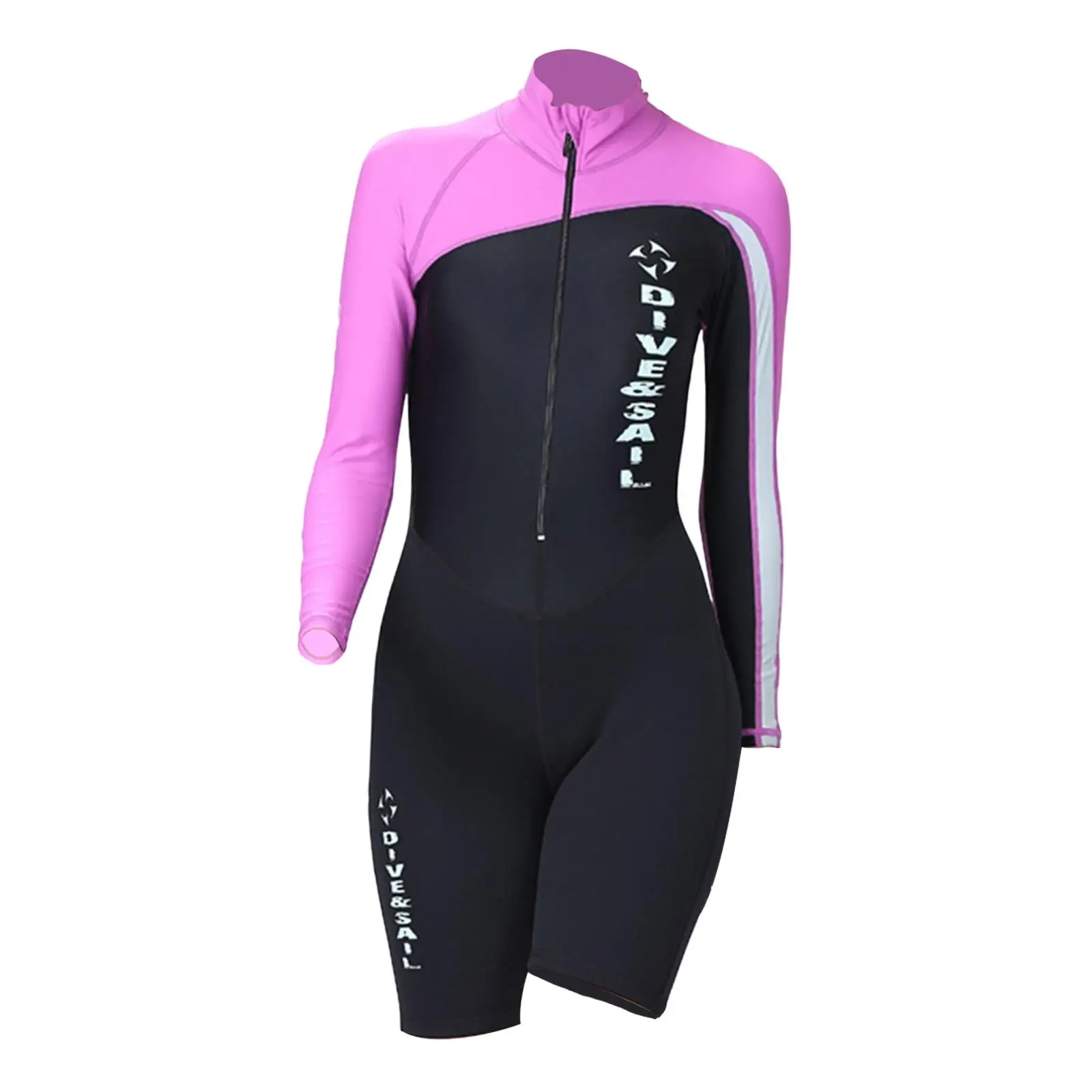 Strech Diving Suit 1.5mm Neoprene Nylon Swimsuit Piece Soft Wetsuits for