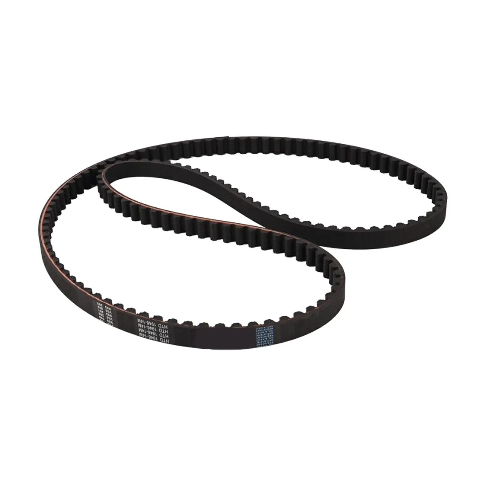 Rear Drive Belt Easy Installation Replacement 133 Tooth Assembly Professional 1204-0053 for Harley Softail FX fl 2007-2011