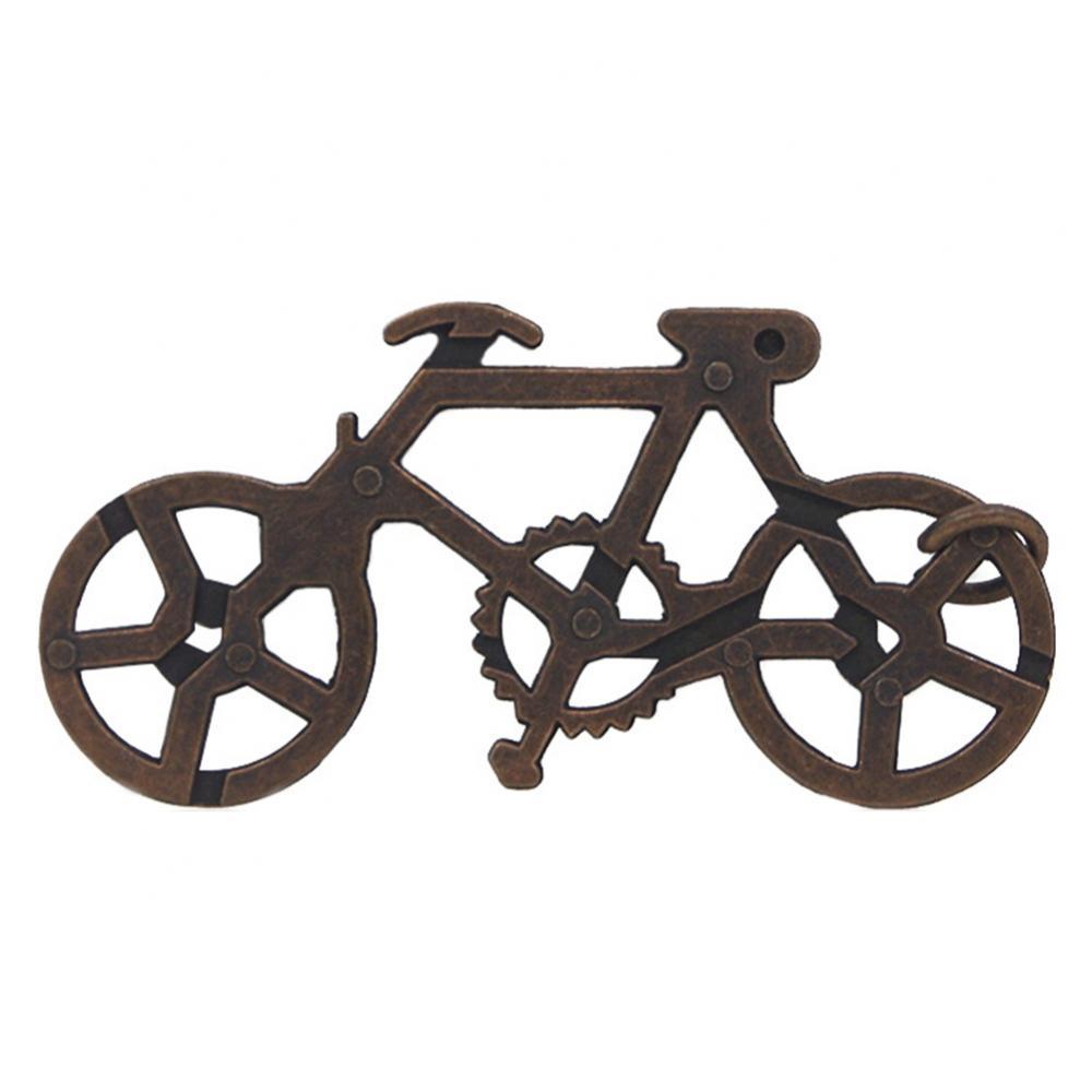 Educational Vintage Metal Bike Maze Puzzle IQ Brain Teaser Children Adult  Toy | AliExpress