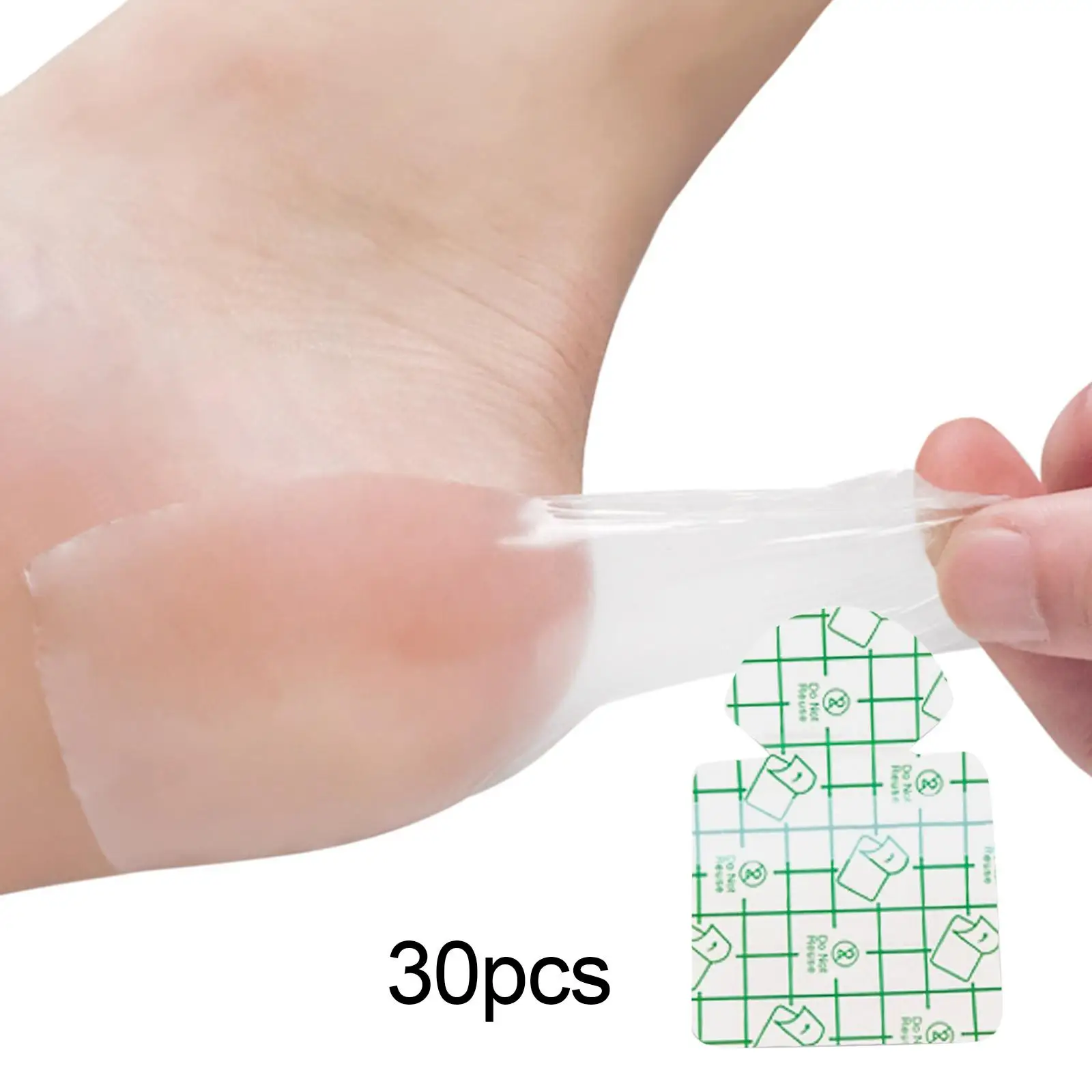 30x Foot Care Sticker Clear Self Adhesive patch Anti Wear Heel Sticker for Men Women Shoes High Heel Sandals