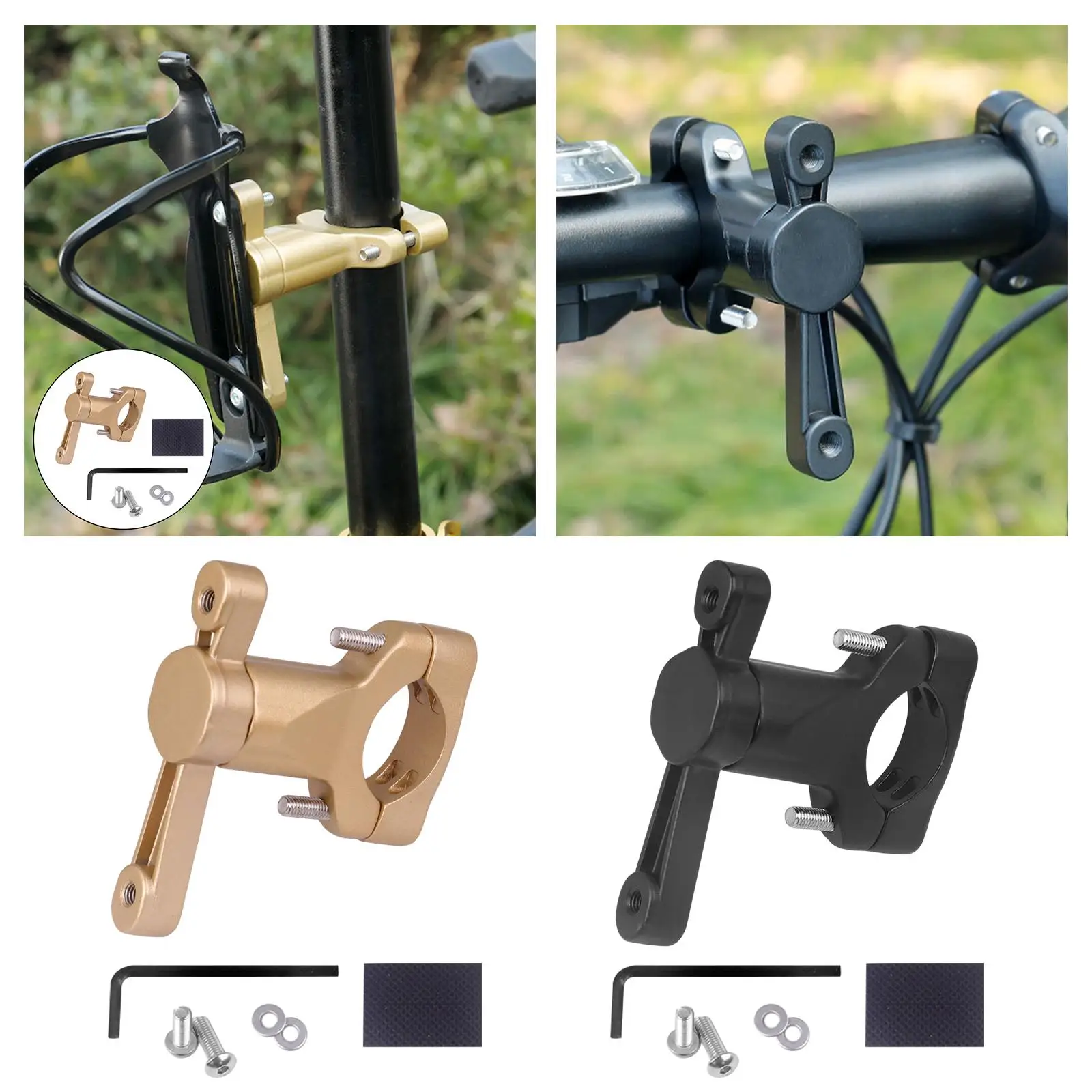 Bicycle Bottle Cage Rack Holder Adapter, Mountain MTB Bikes Drinking Cage