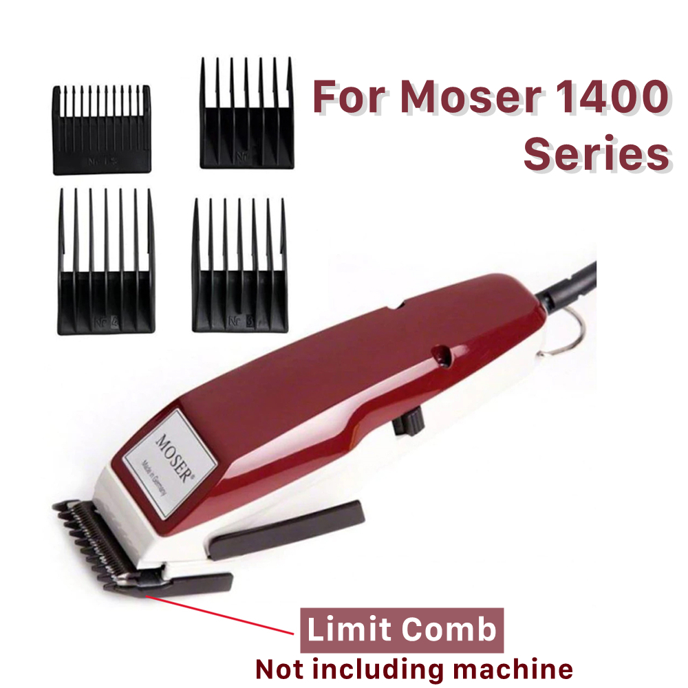 Best of For Moser 1400 Series Shaving Machine Replacement Combs 4pcs / set Hair Trimmer Electric Shaving Limit Comb Set Kit 3 / 6 / 9 / 12mm Reviews & Tips