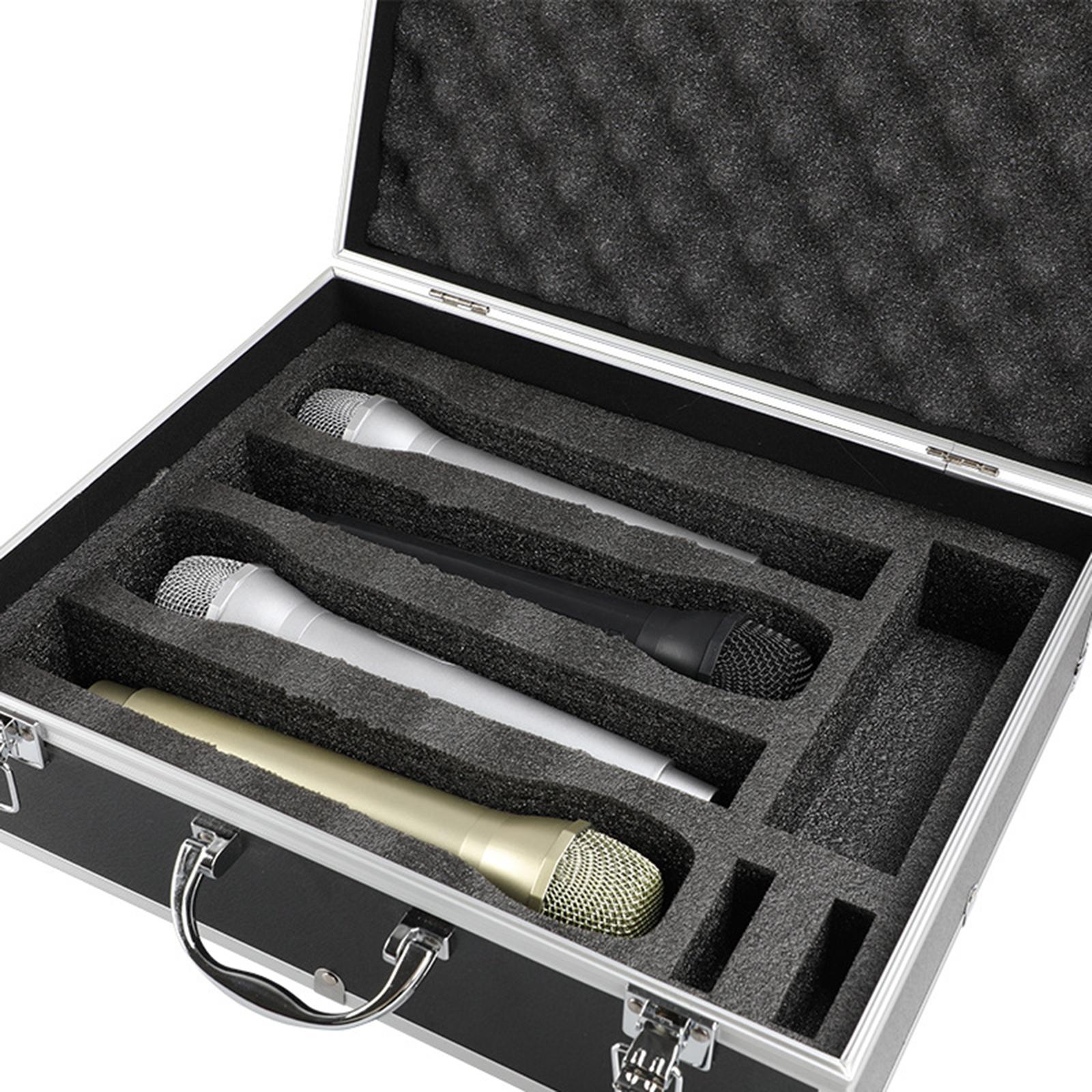 Profissional Vocal Mic Toolbox, Broadcast Equipment Box