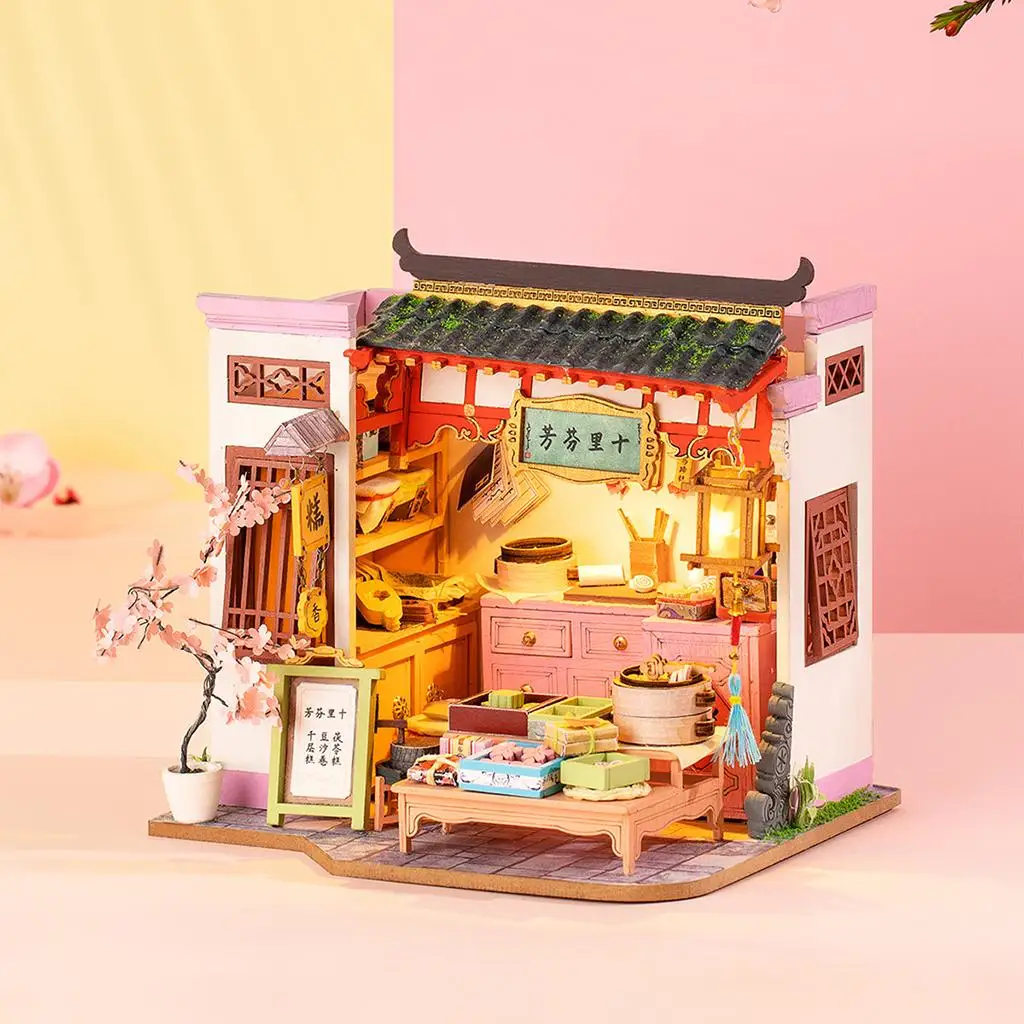 Dollhouse Miniature DIY Chinese Vintage  s  Birthday Gifts for Teens  Toy