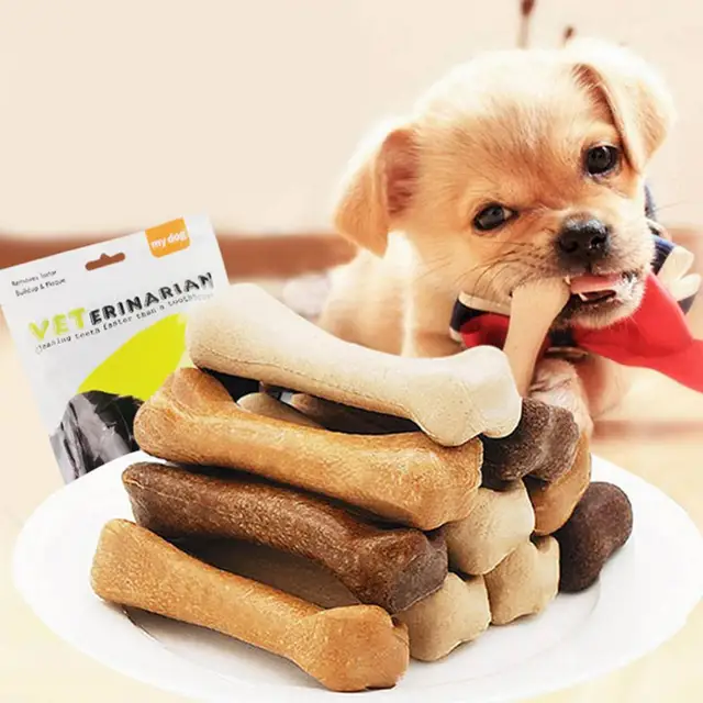 Hueso Macizo Juguete Limpiador De Dientes Para Perros – Soluciones