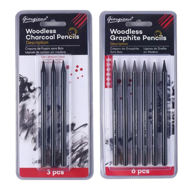Graphite Sketching Pencil Set  Art Supplies Pencil Graphite - Non