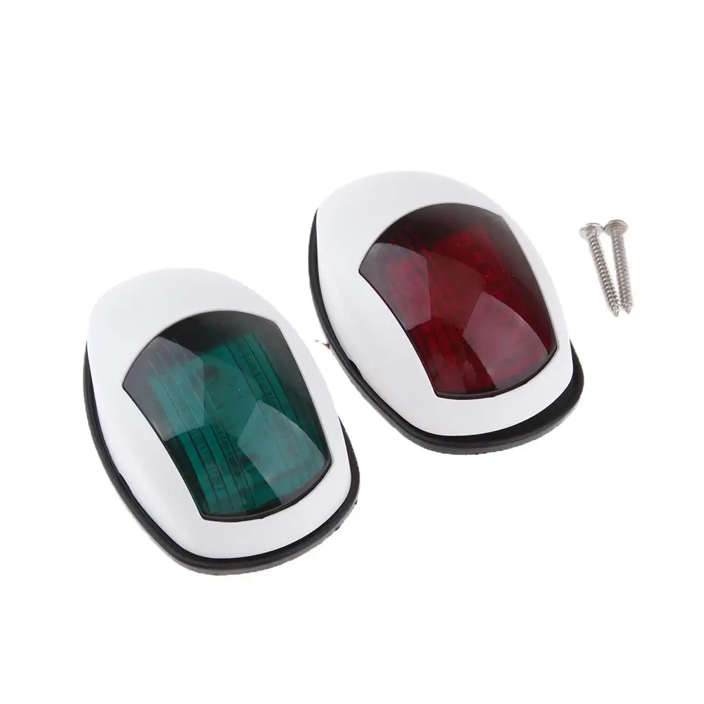 12V Marine LED Navigation Light Boat Yacht LED Light Navigation Side Bow Lights Red & Green