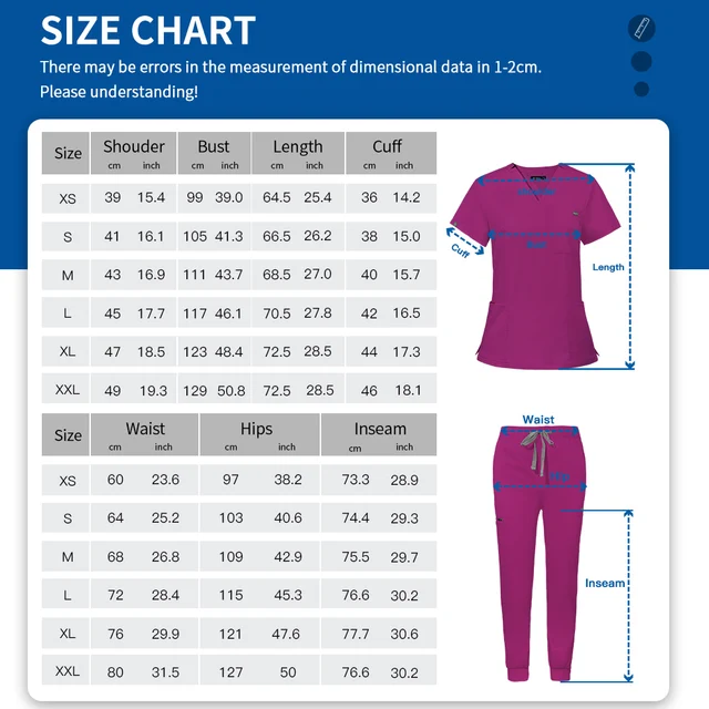 Wholesale Women's Scrub Clothing Sets Medical Scrubs Suit Nursing Uniform  For Men Medical Nurse Scrub Sets Stretch Quick-Dry