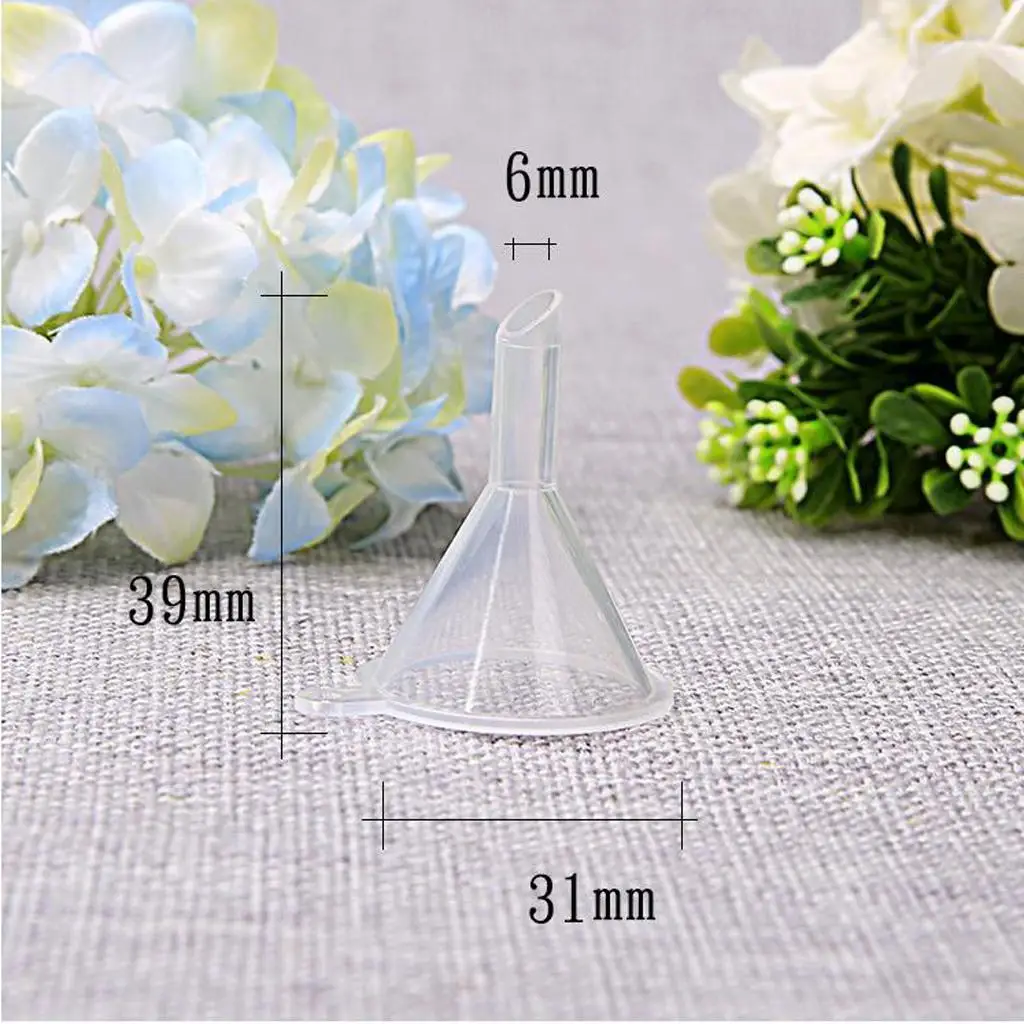100Pcs Funnel for Decanting Essential Oil Bottle Perfume