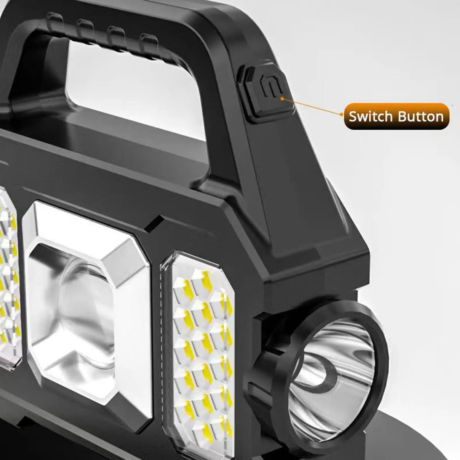 Handheld Work Light Waterproof Heavy Duty Rechargeable Lamp Searchlight for fishing Indoor Emergencies Hiking