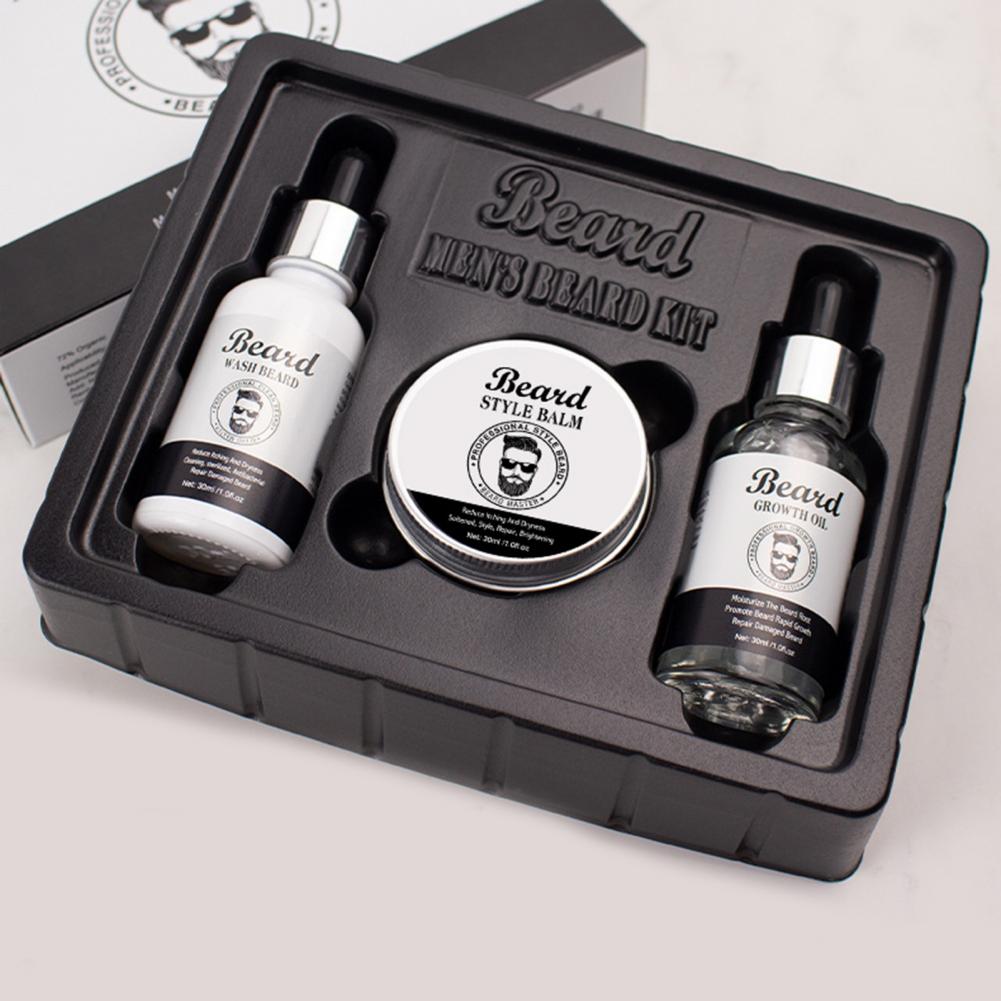 Description Picture 6 of itemBeard Growth Oil Practical Mini Quick Building Promote Beard Growth Oil for Boyfriend Beard Repair Lotion Beard Shampoo