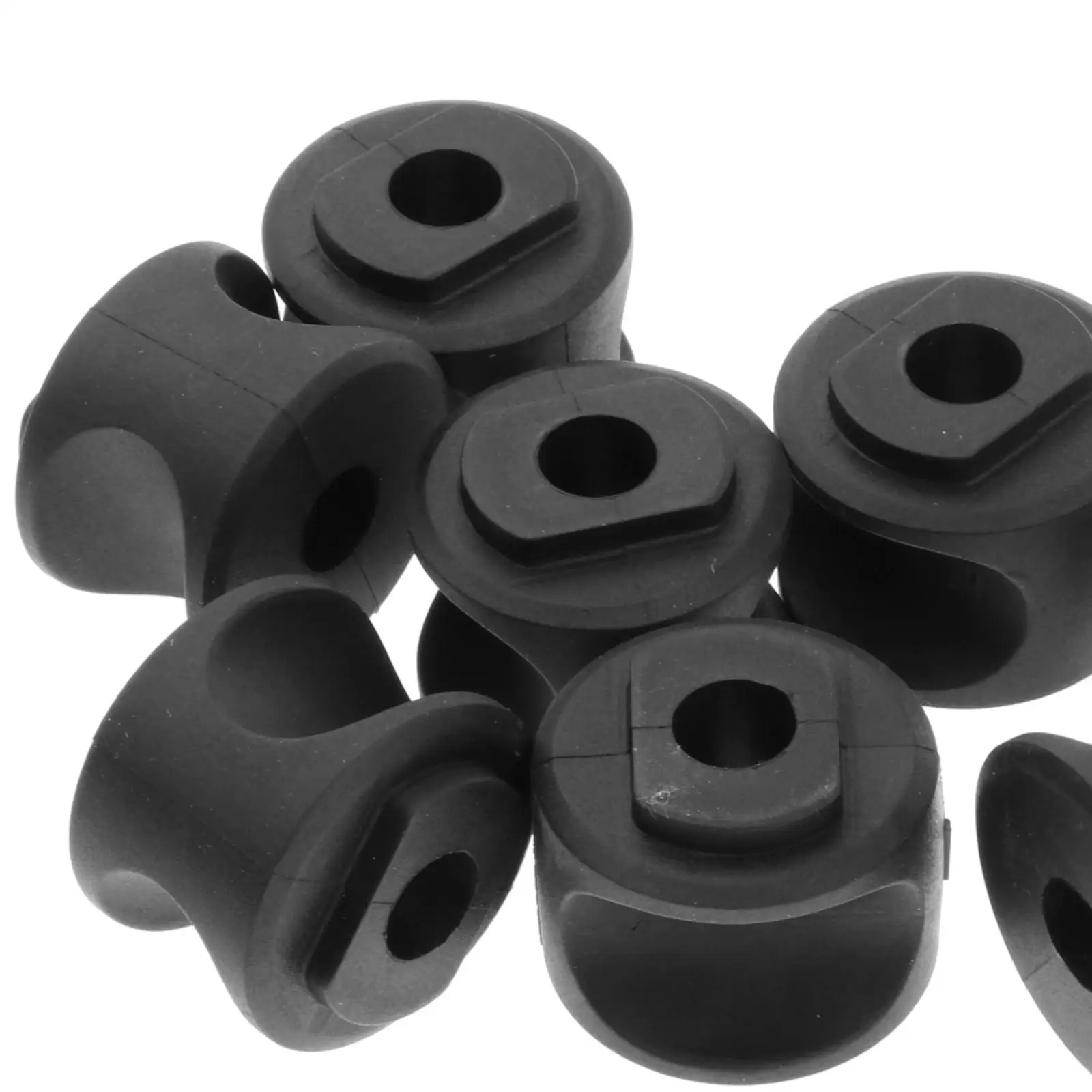 Set of 8 Rear Stabilizer Support Bushing Replacements Car Accessory Kit 31mm Black