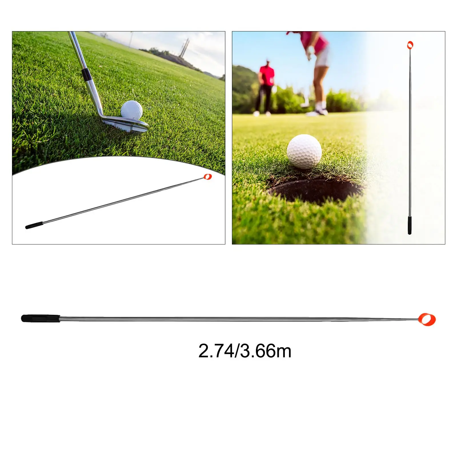 Golf Ball Retriever Extendable Collector Golfs Ball Picker Golf Gift for Men