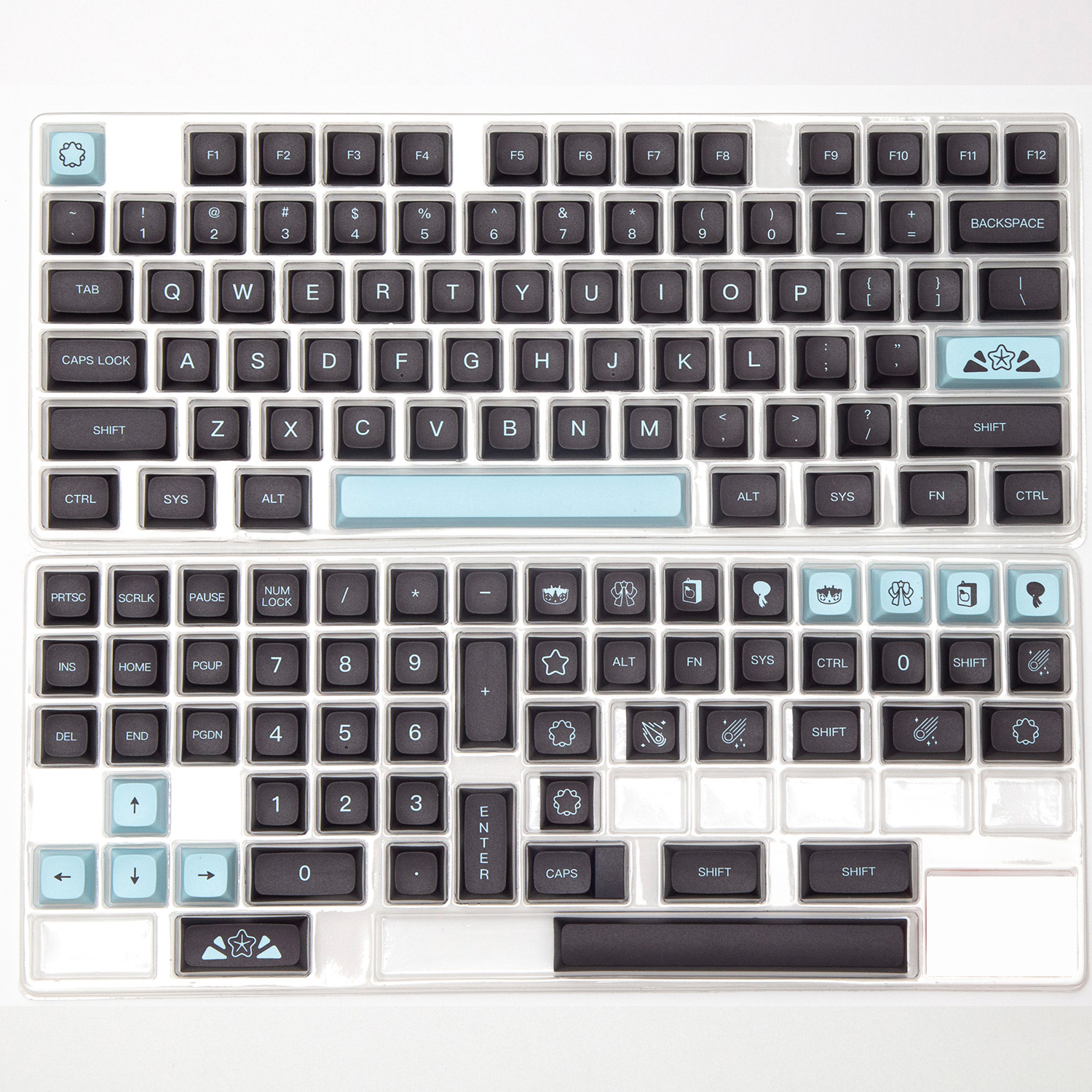 teclas gmk comet keycaps pbt tintura subbed xda perfil keycap para mx switch teclado mecânico apto teclado