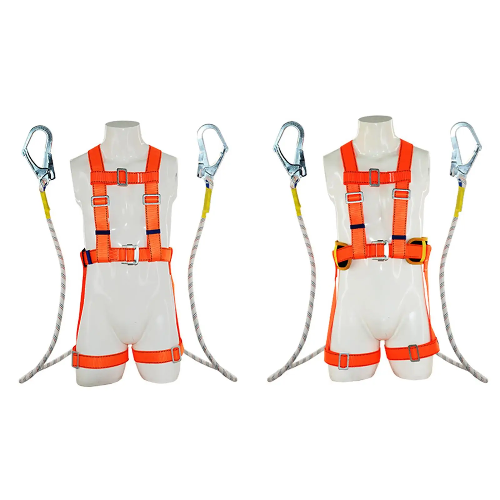 Fall Protection Safety Harness Waist Pad High Altitude Safety Belt for Electricians Roofing Outdoor Rock Climbing Hunting